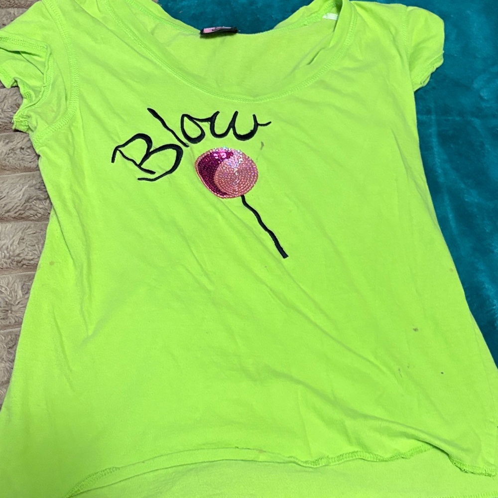 Neon Green Short Sleeve Tee